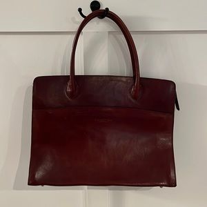 Kenneth Cole reaction brown leather bag